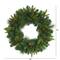 24" LED Mixed Pine Artificial Christmas Wreath